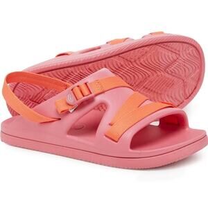 CHACO Rose Pink Orange Chillos Sport K Youth Sandals Size 6‎